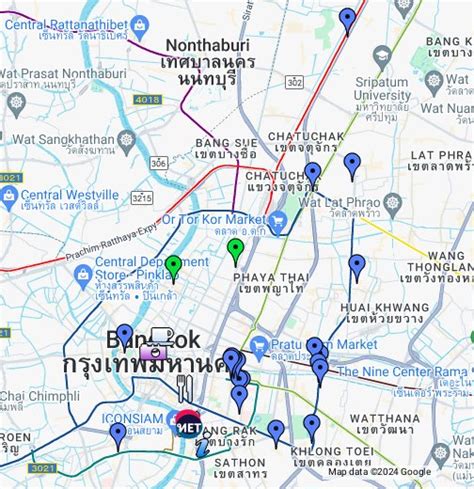 bangkok maps google